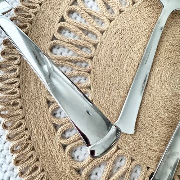 Reed and Barton 18/10 - Etsy Reed & Barton Arlington Newton 18/10 Stainless Serving Spoons Meat Forks Set 5